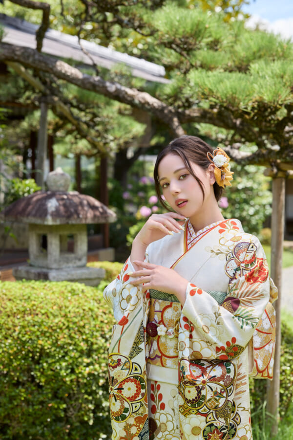 白藤の華｜振袖レンタル FL-009