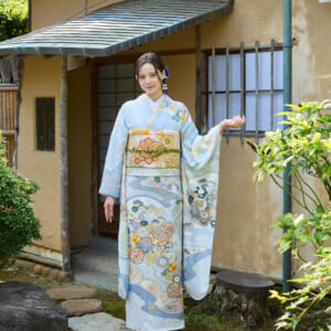 水色の夢路｜振袖レンタル FL-010