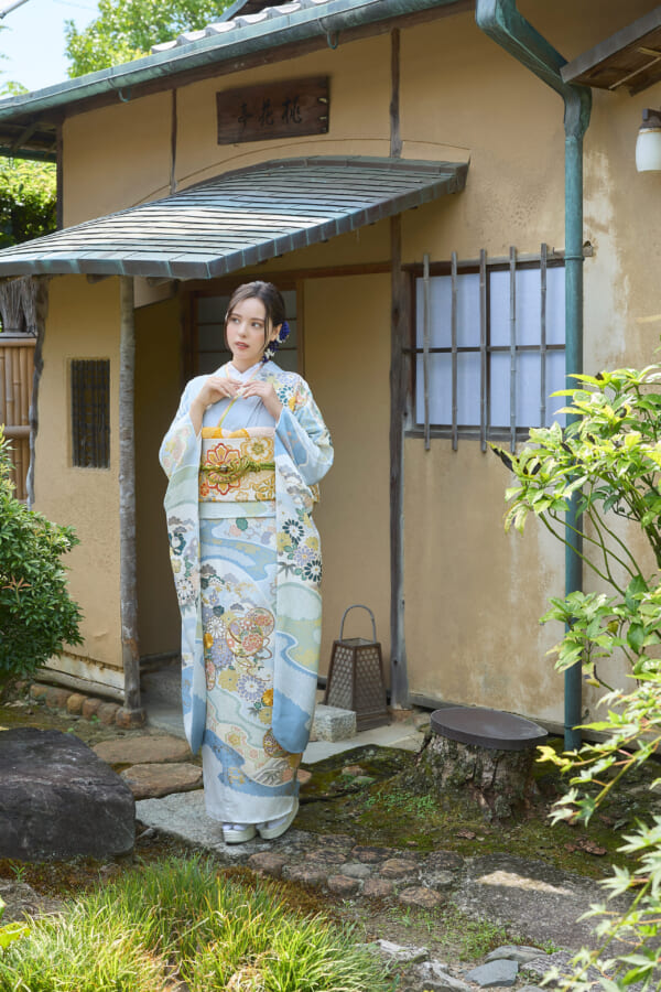 水色の夢路|振袖レンタル FL-010