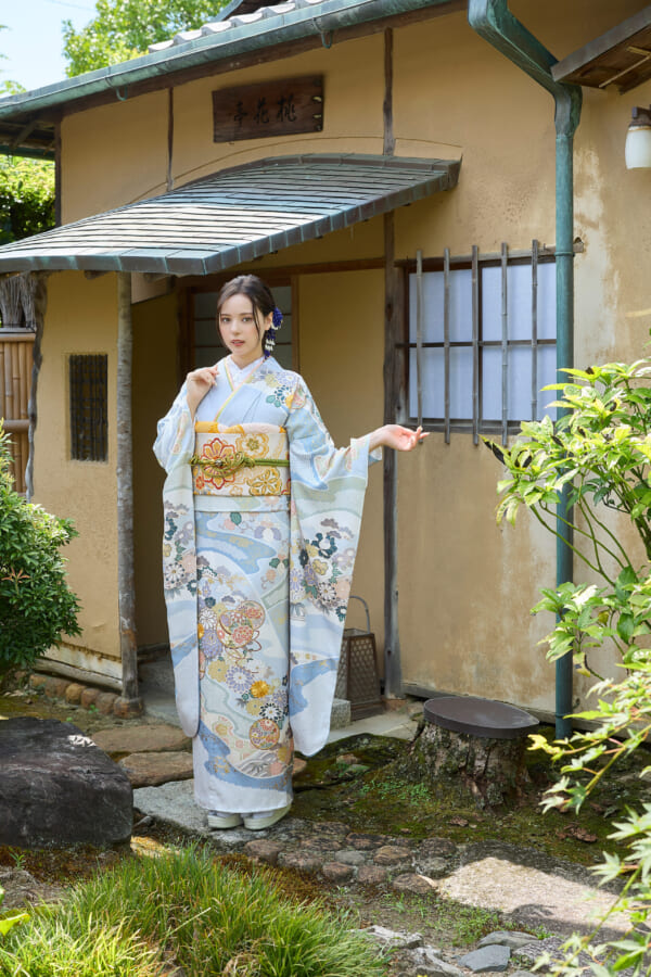 水色の夢路|振袖レンタル FL-010