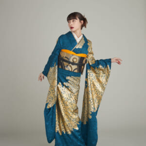 碧金の煌めき｜振袖レンタル FL-047