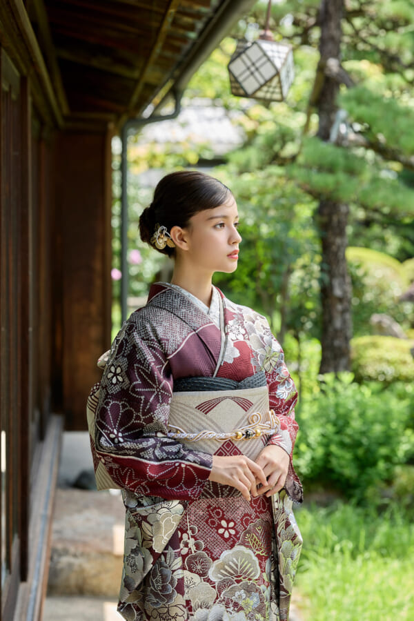 朝露の輝き｜振袖レンタル FL-012