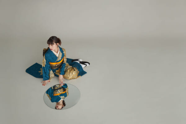 瑠璃金の装｜振袖レンタル FL-022