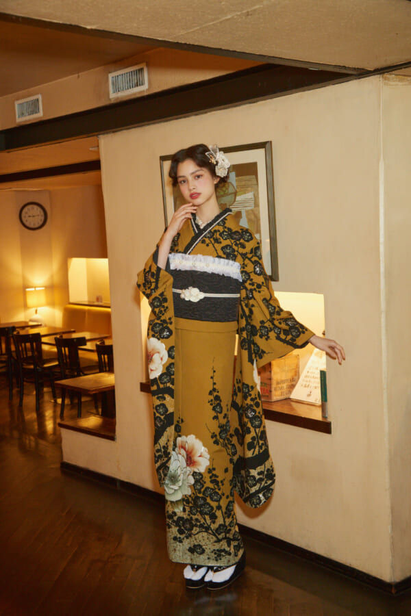 翠金の輝き｜振袖レンタル FL-018