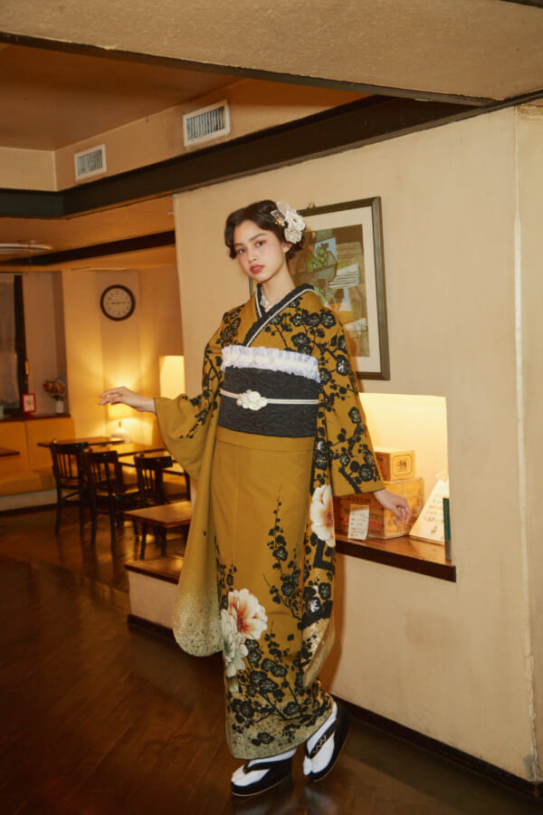 翠金の輝き｜振袖レンタル FL-018