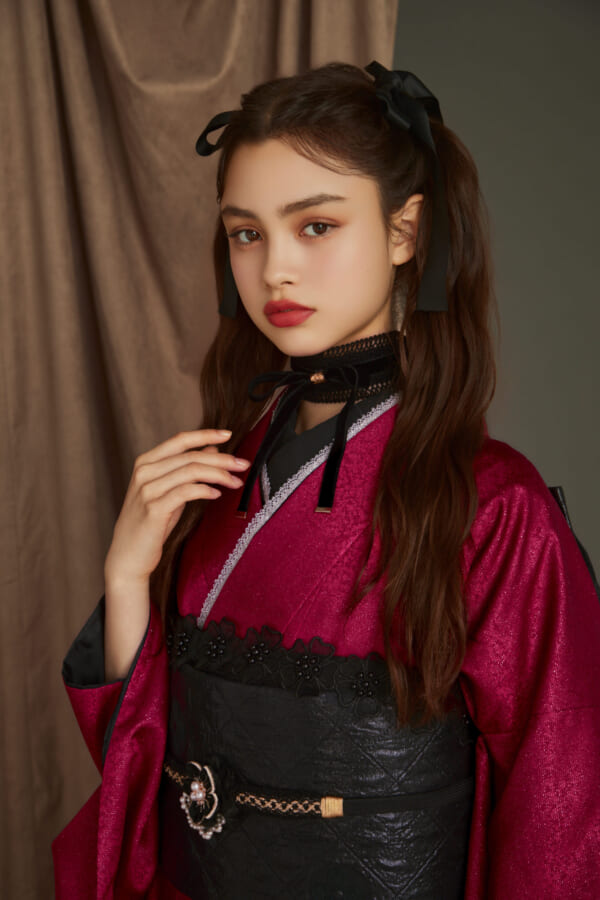 牡丹色の夢｜振袖レンタル FL-020