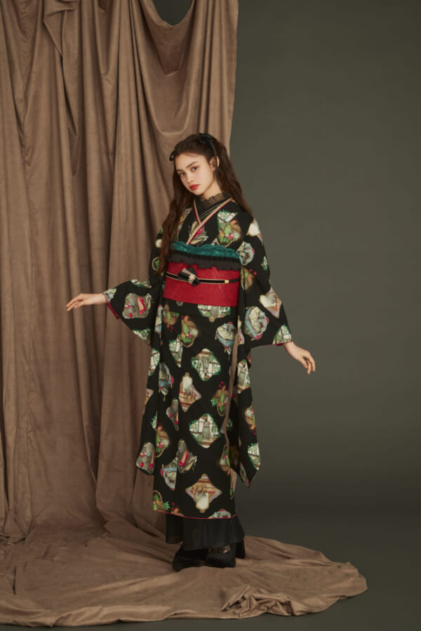 常磐の舞|振袖レンタル FL-021