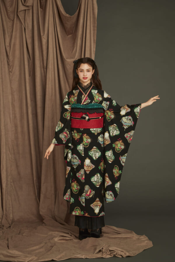 常磐の舞|振袖レンタル FL-021