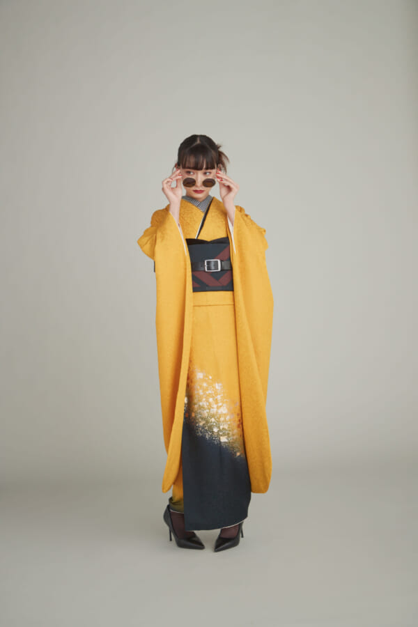 黄金の煌めき｜振袖レンタル FL-023