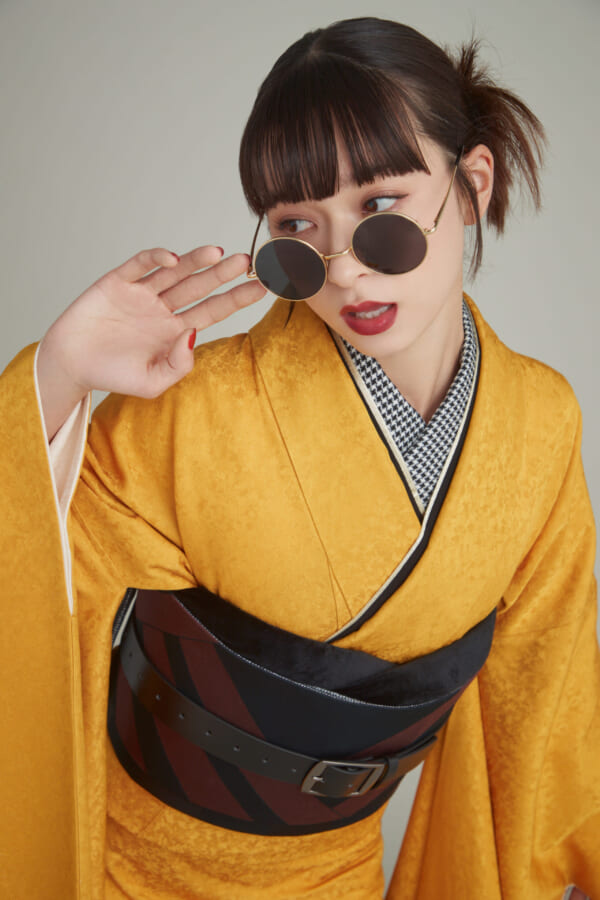 黄金の煌めき｜振袖レンタル FL-023