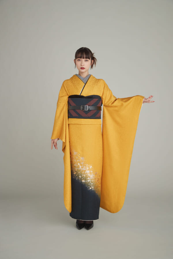 黄金の煌めき｜振袖レンタル FL-023