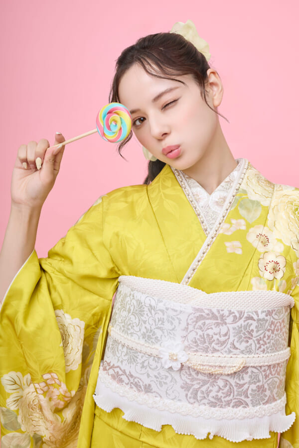 夢見る花園|振袖レンタル FL-005