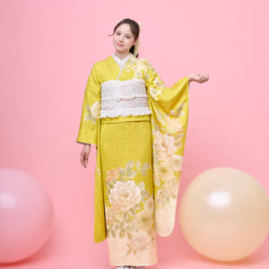 夢見る花園|振袖レンタル FL-005