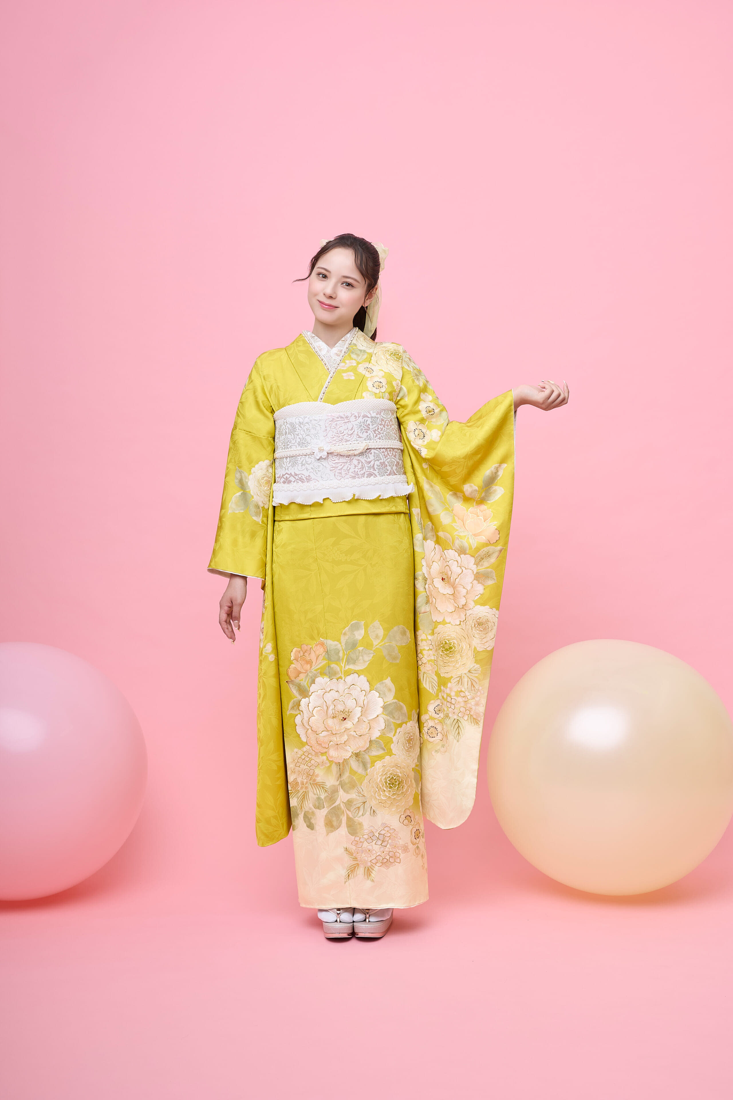 夢見る花園|振袖レンタル FL-005