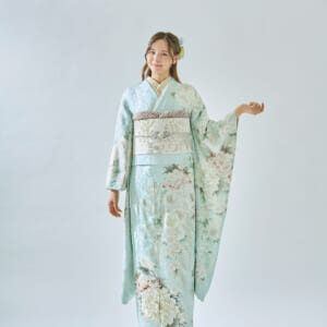 紅梅の舞|振袖レンタル FL-003