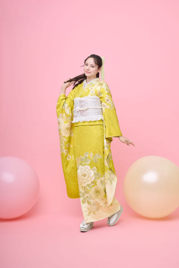 夢見る花園|振袖レンタル FL-005