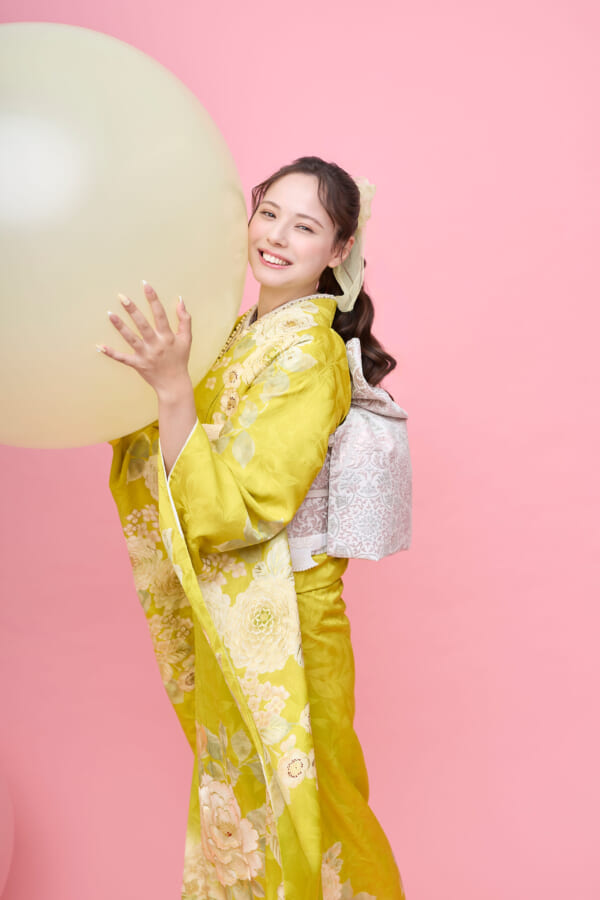 夢見る花園|振袖レンタル FL-005